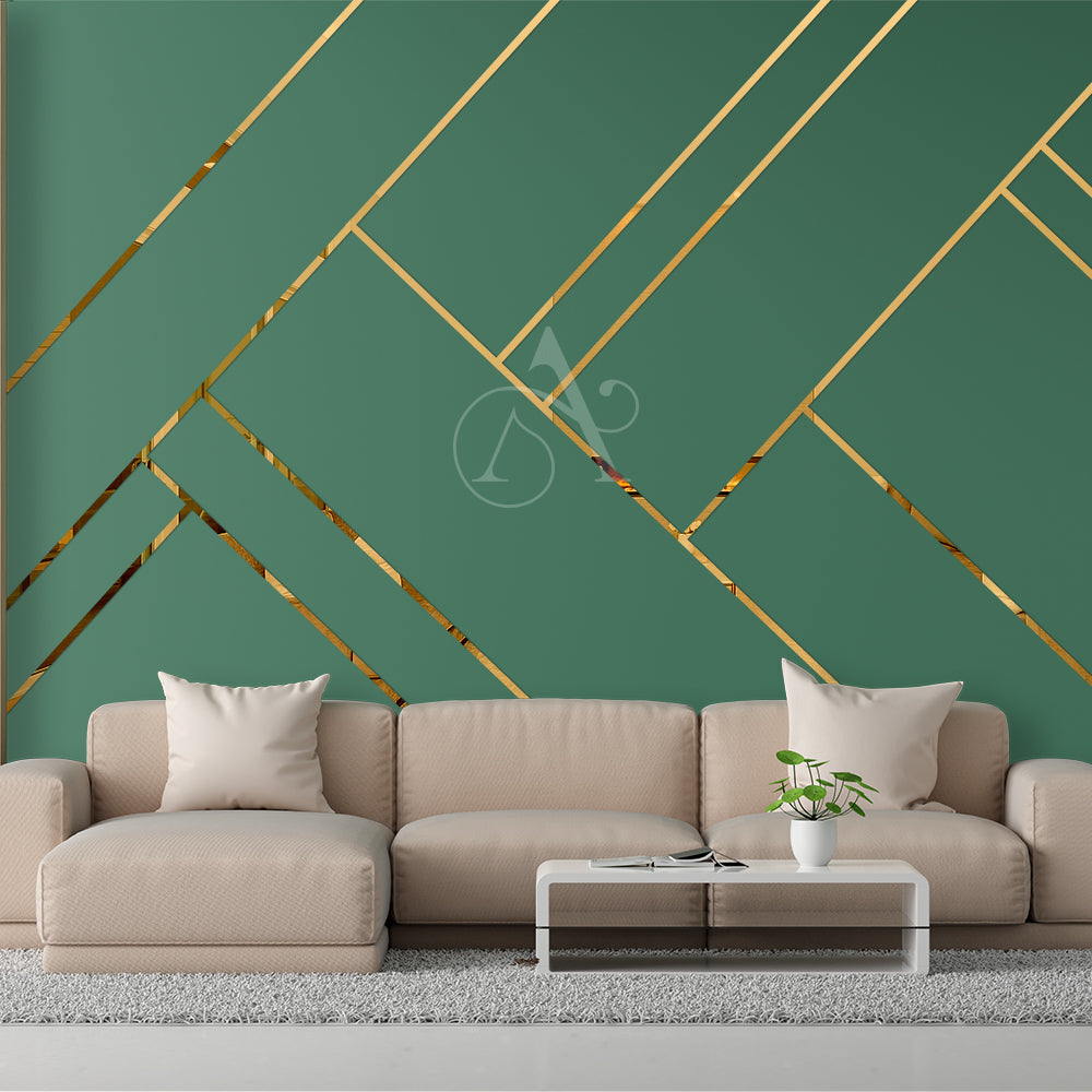 Acrylic Strips Mirror Wall Decor & Home Decor *