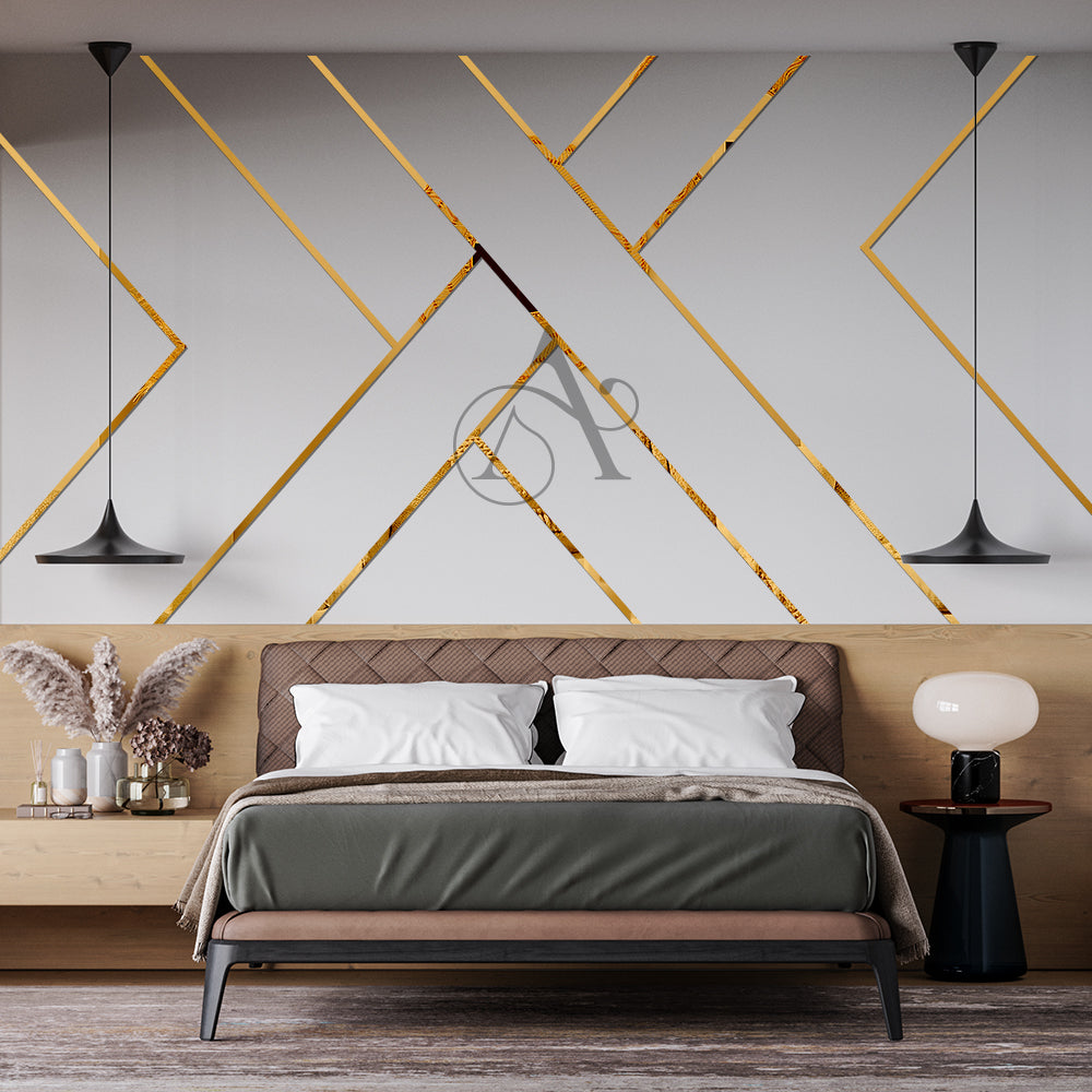 Acrylic Strips Mirror Wall Decor & Home Decor *