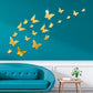 Acrylic Mirror Butterfly Wall Decals *