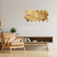Acrylic Diamond Border Mirror Wall Decor I 3D mirror wall decor I Home Decor wall items Pakistan
