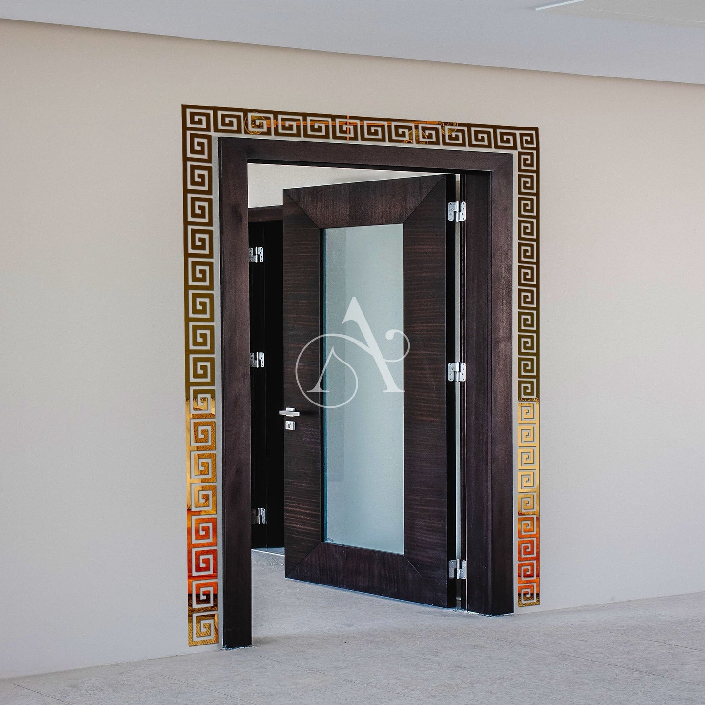 Border Greek Mirror Wall Sticker *