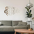 Acrylic Circle Ring Mirror Wall Decor Silver / 24 Pieces