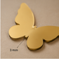 Acrylic Mirror Butterfly Wall Decals – 3D Luxury Wall Art