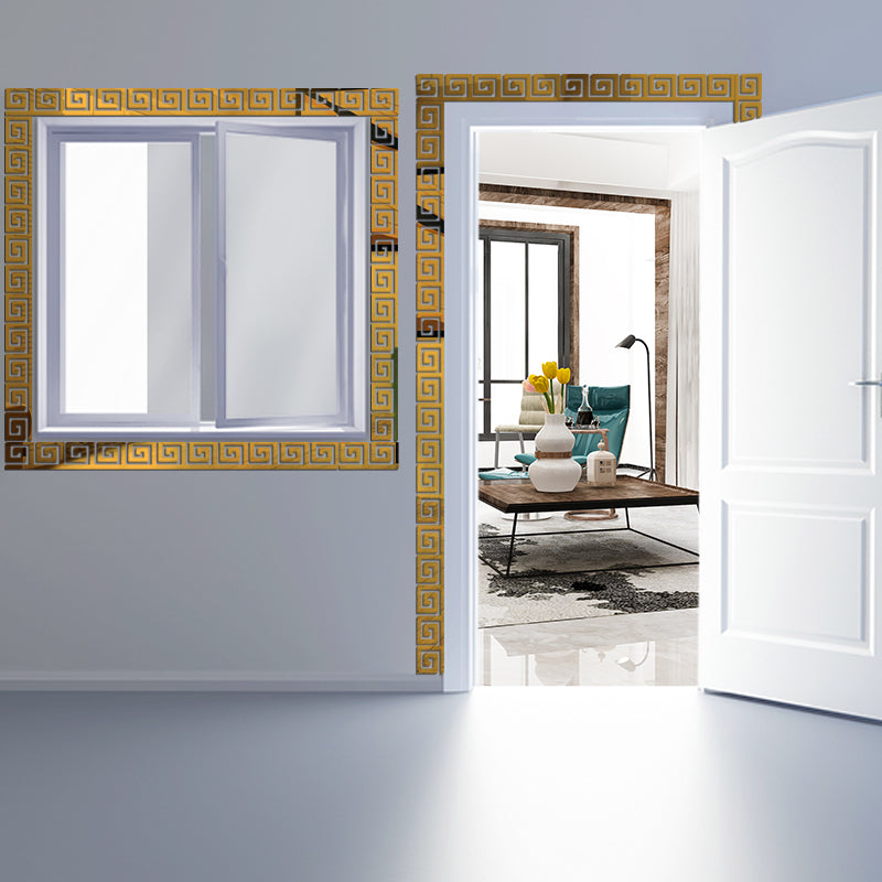 Border Greek Mirror Wall Sticker *