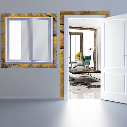 Border Greek Mirror Wall Sticker *
