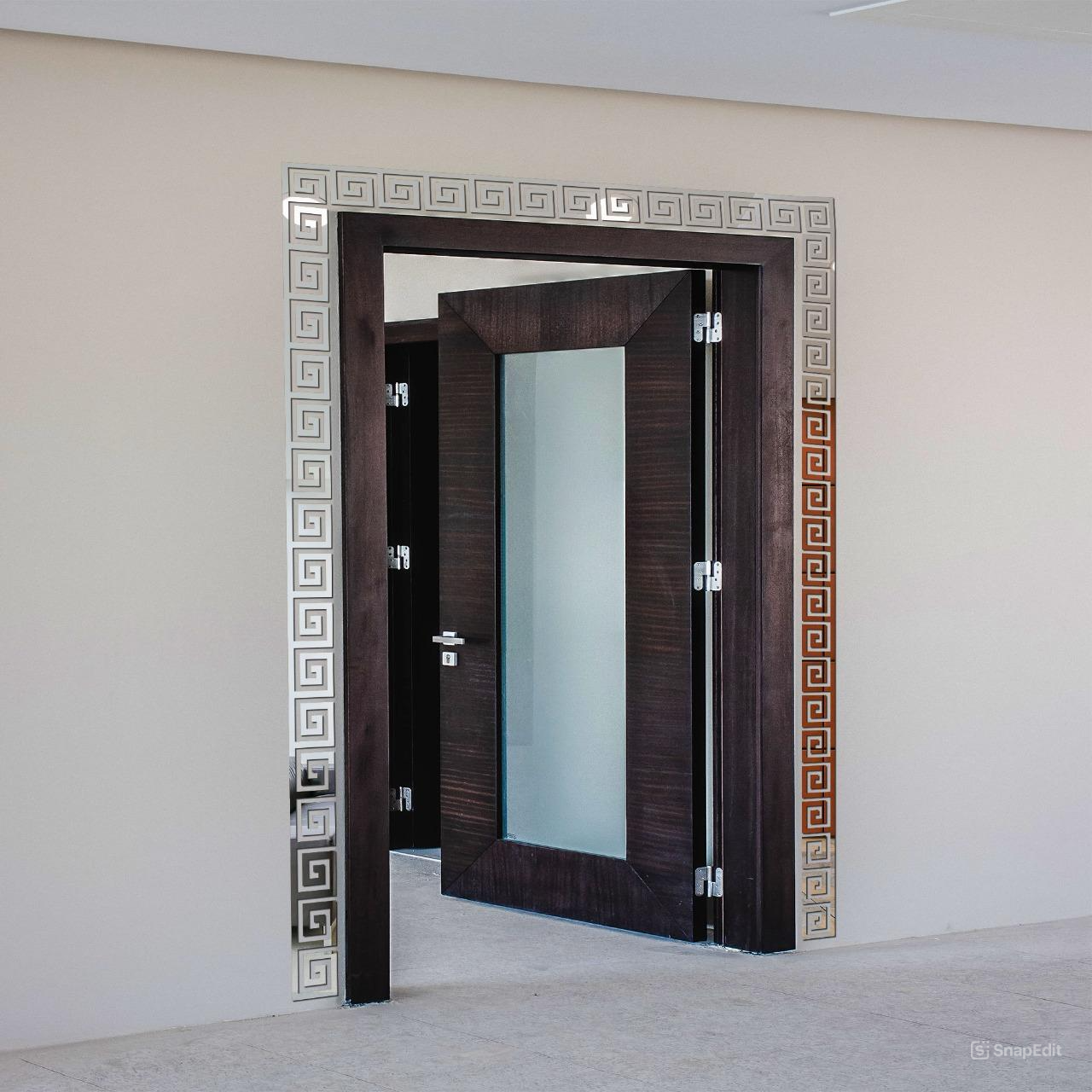 Border Greek Mirror Wall Sticker *